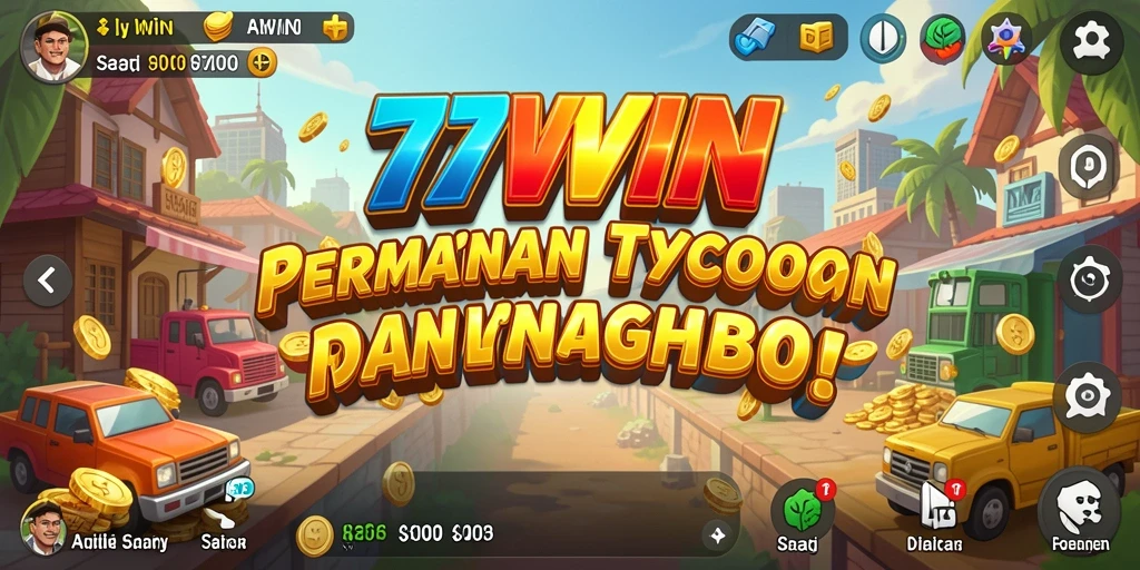 Tangkapan layar menunjukkan gameplay mendebarkan di 77WIN.