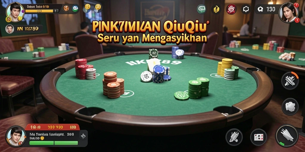Tampilan gameplay seru dari INK789 QiuQiu.