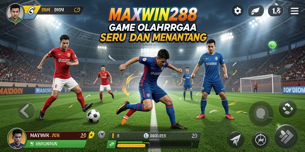 Tampilan gameplay MAXWIN288 yang seru dan mendebarkan.